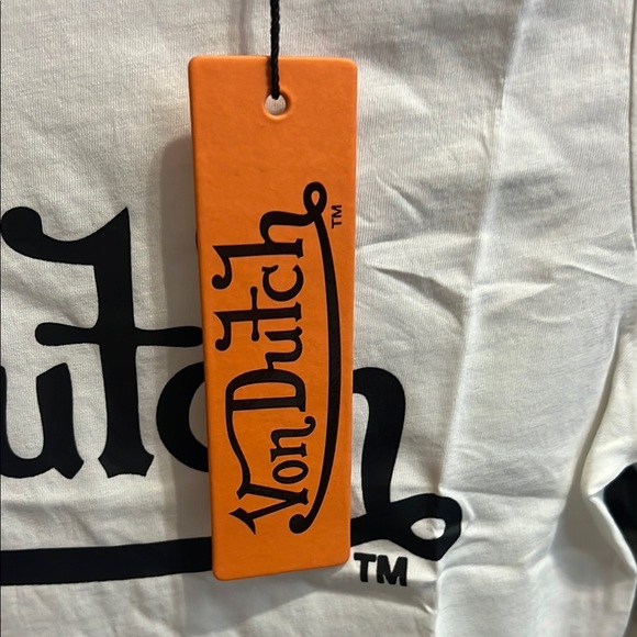 Von Dutch White Short Sleeve Tee - Picture 5 of 6